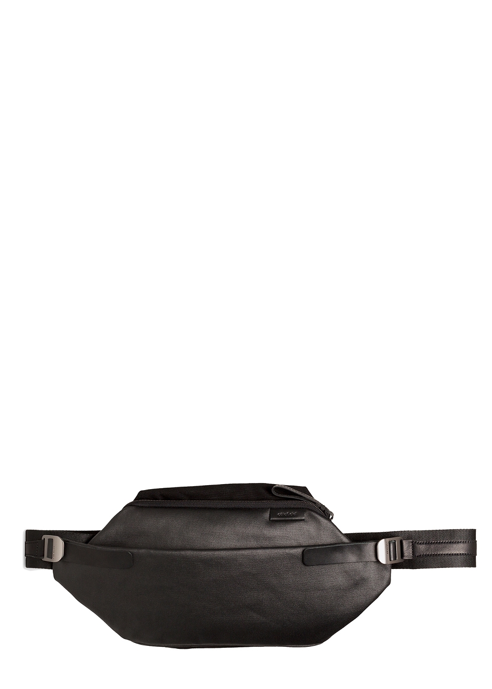 Cote & Ciel Mens Isarau Coated Canvas Belt Bag One Size Black 